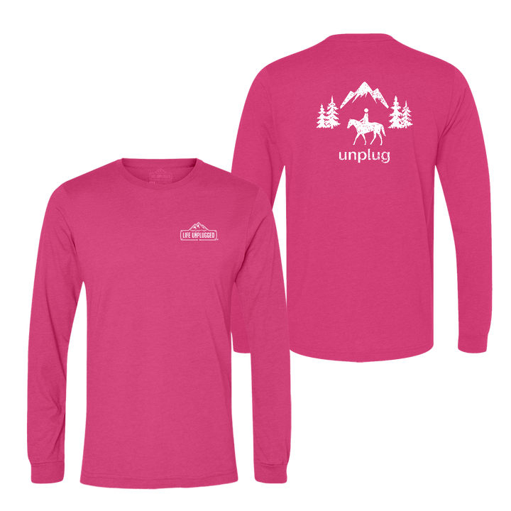 Horseback Riding Long Sleeve T-Shirt