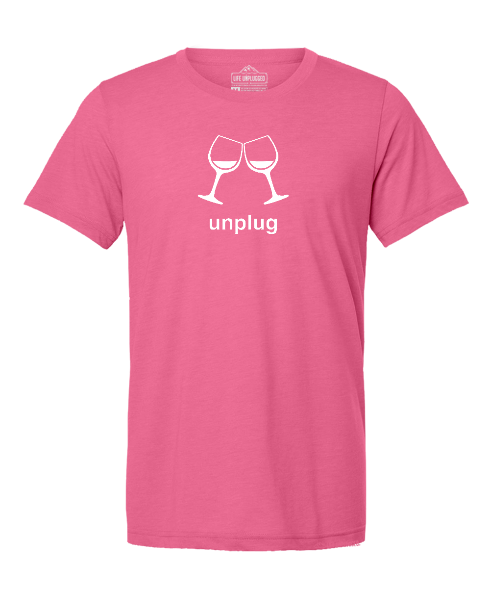 Wine Glass Triblend T-Shirt