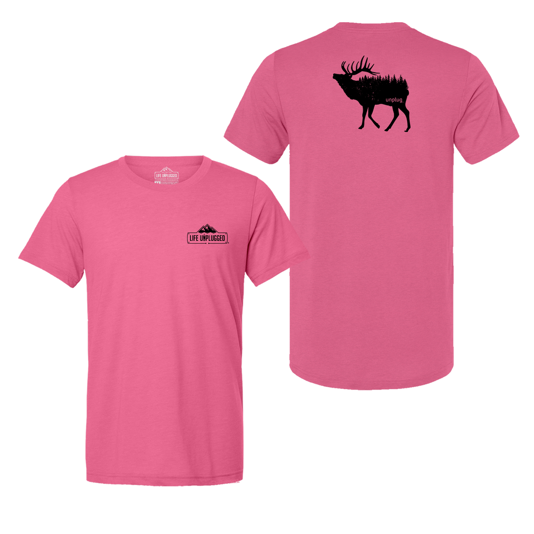 Elk In The Trees Triblend T-Shirt