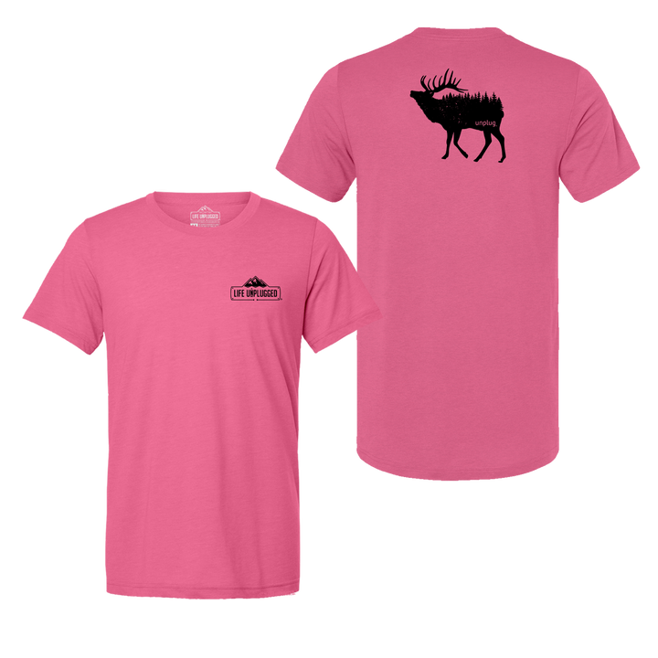 Elk In The Trees Triblend T-Shirt
