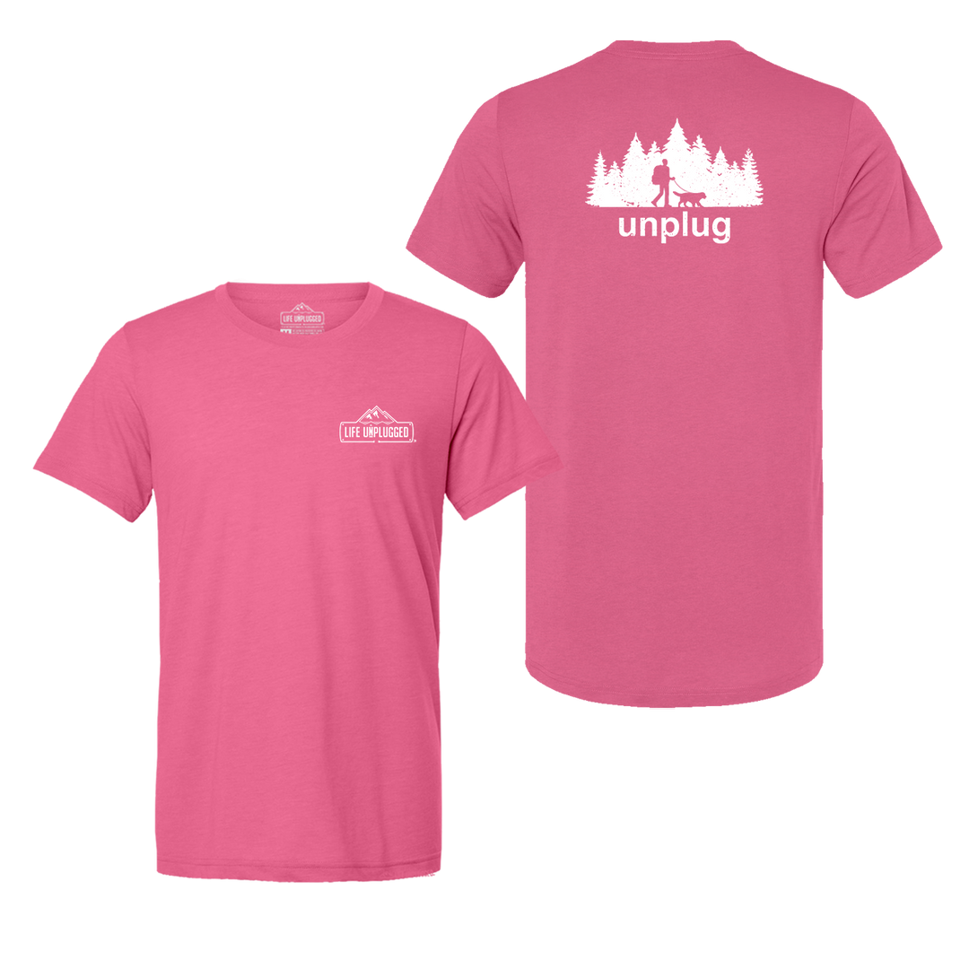 Dog Walks in the Woods Triblend T-Shirt