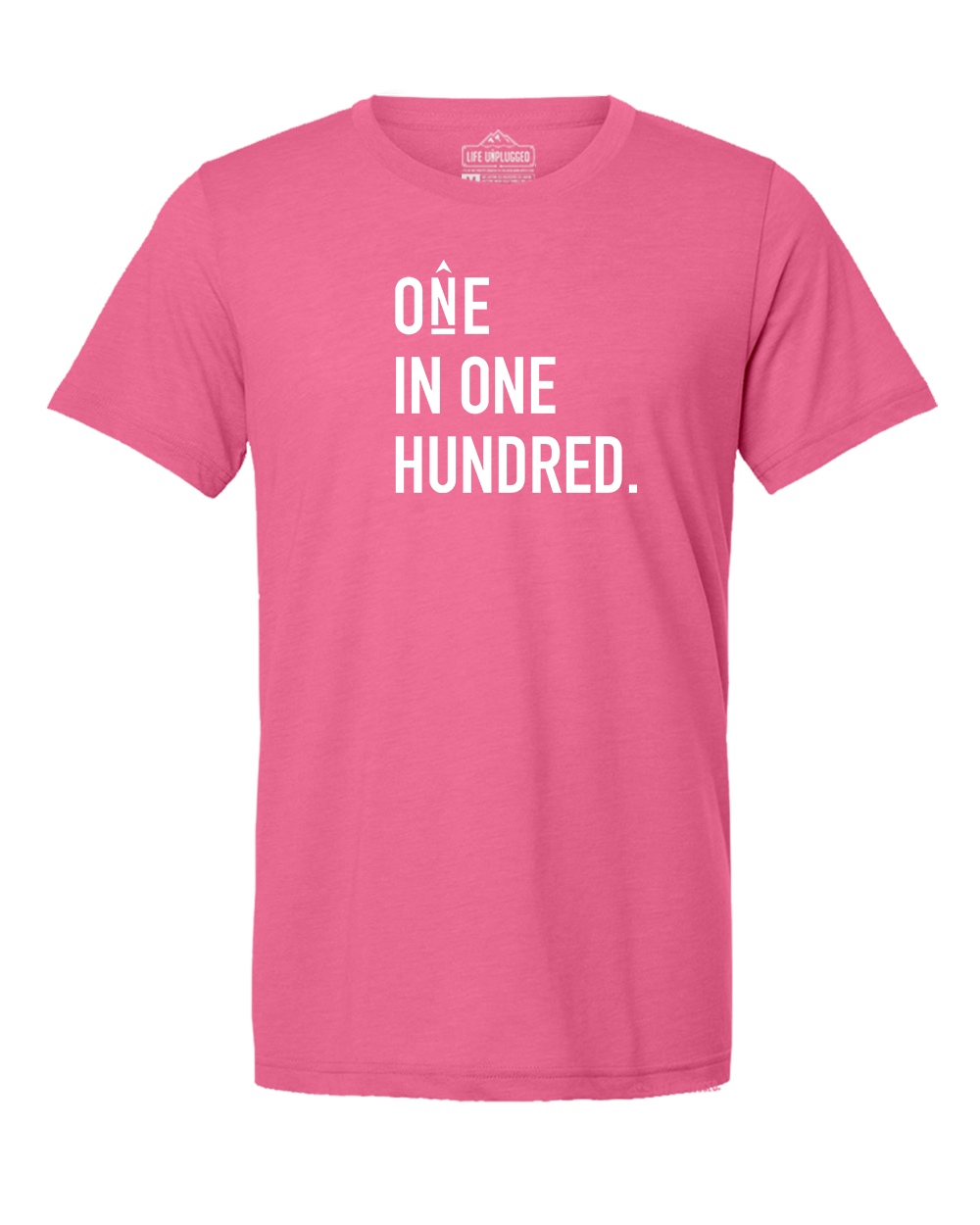 One in One Hundred Stacked Triblend T-Shirt