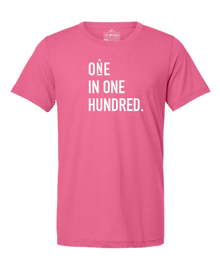 One in One Hundred Stacked Triblend T-Shirt