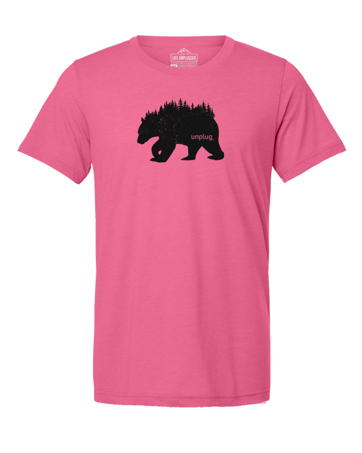Bear In The Trees Triblend T-Shirt