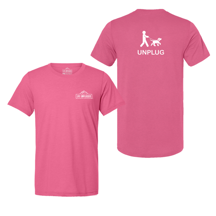 Dog Walking Triblend T-Shirt