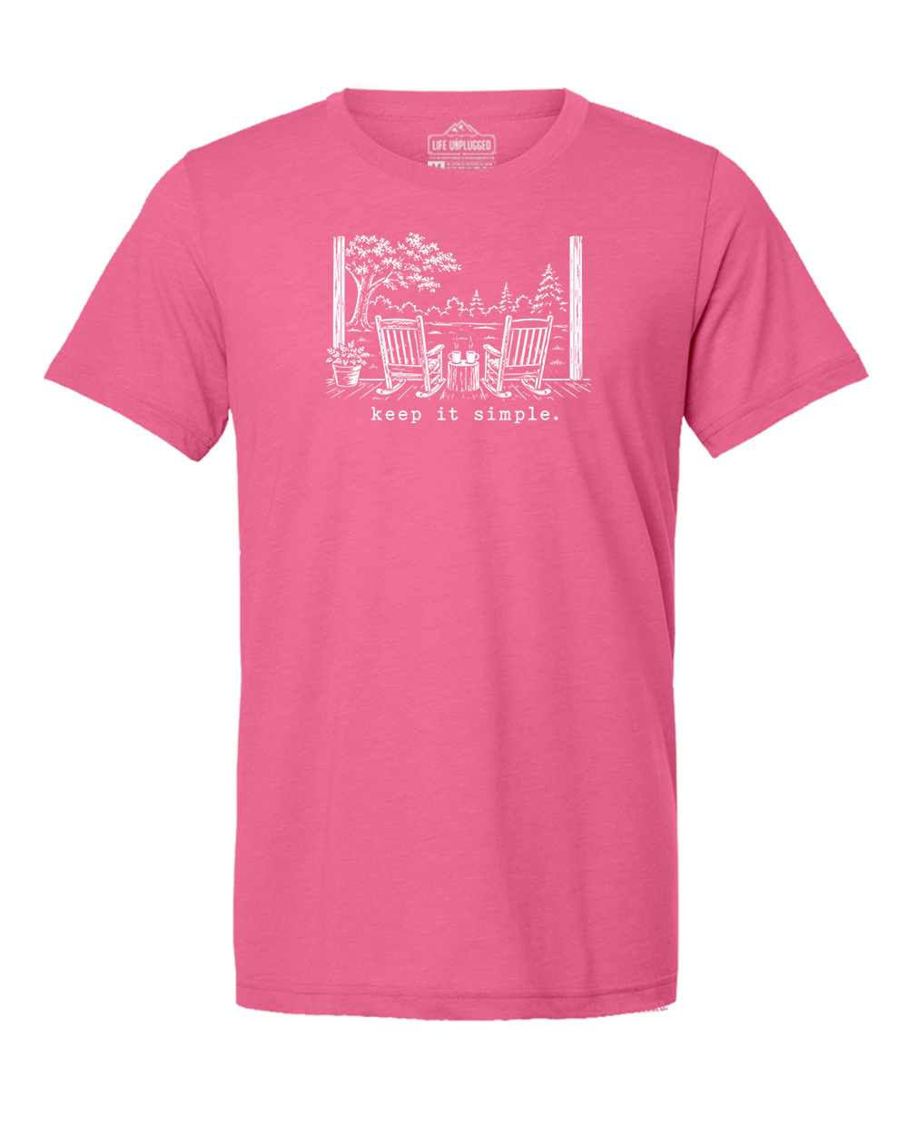 KEEP IT SIMPLE. Triblend T-Shirt