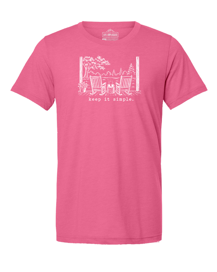 KEEP IT SIMPLE. Triblend T-Shirt