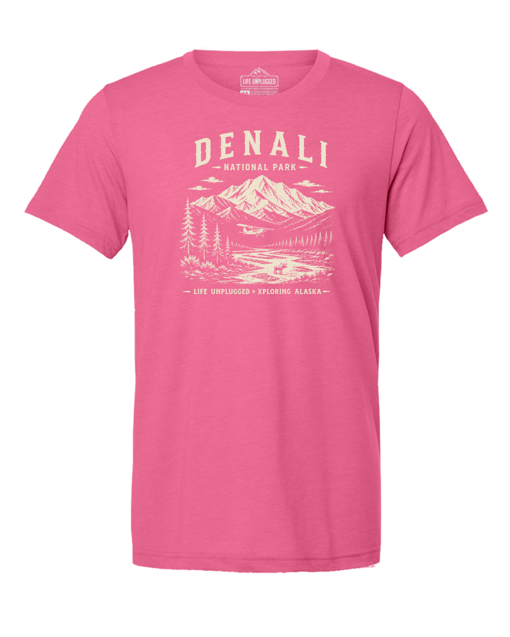 DENALI NATIONAL PARK XPLORING ALASKA Collaboration Triblend T-Shirt