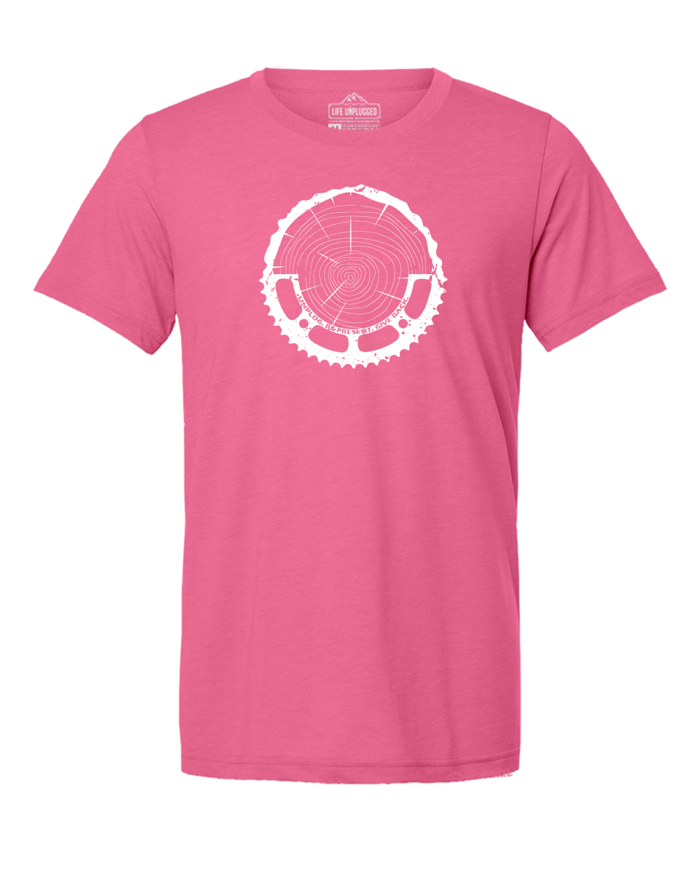 Tree Rings Chainring Triblend T-Shirt