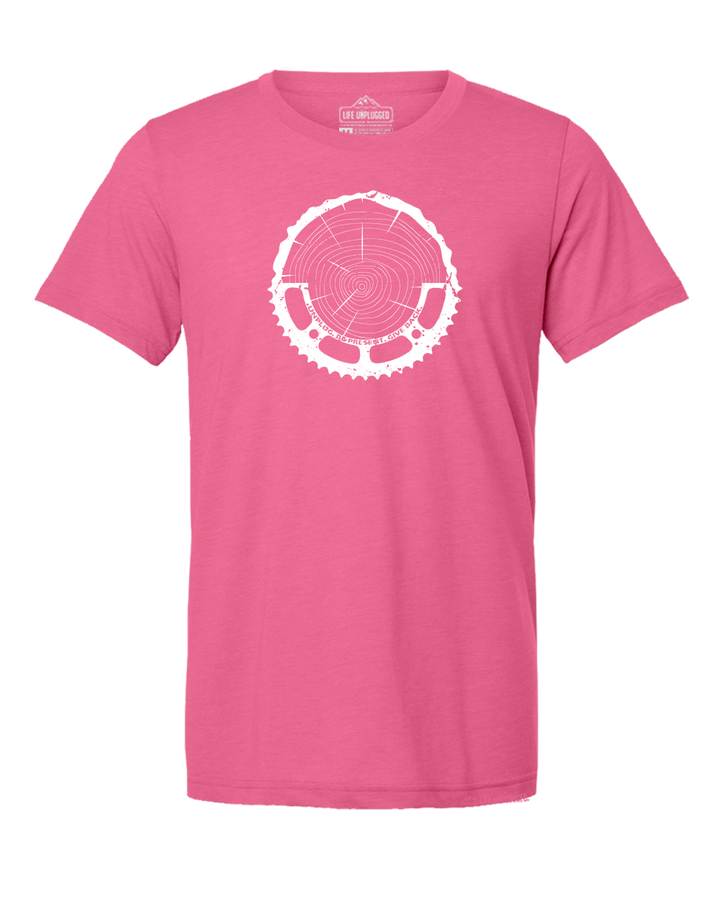 Tree Rings Chainring Triblend T-Shirt