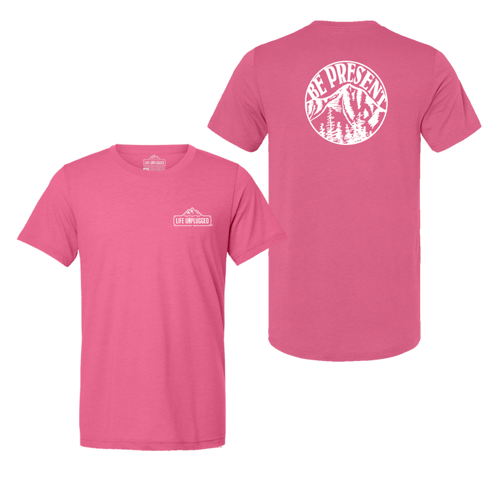 Be Present Mountain Triblend T-Shirt
