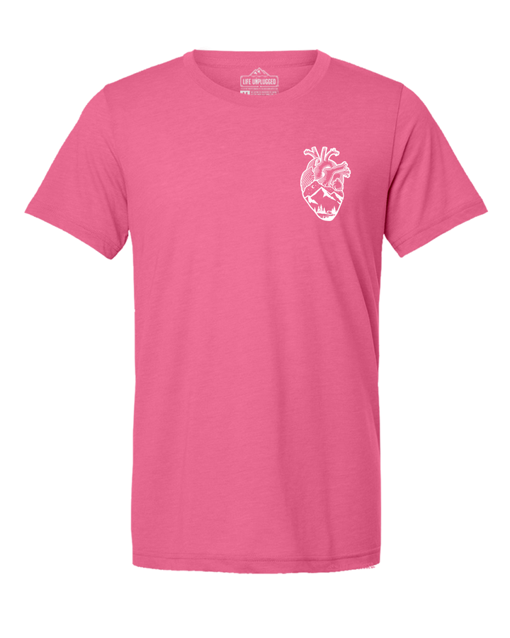 Anatomical Heart (Left Chest) Triblend T-Shirt