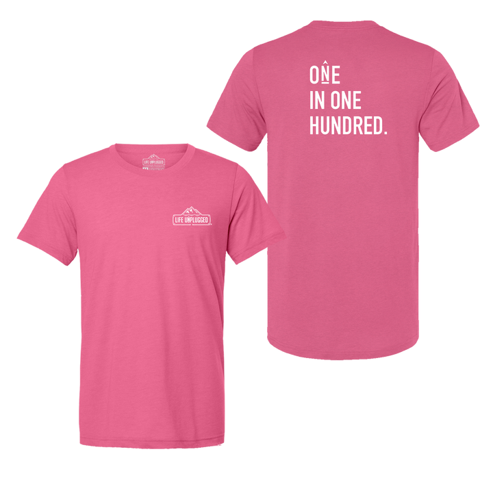 One in One Hundred Stacked Triblend T-Shirt