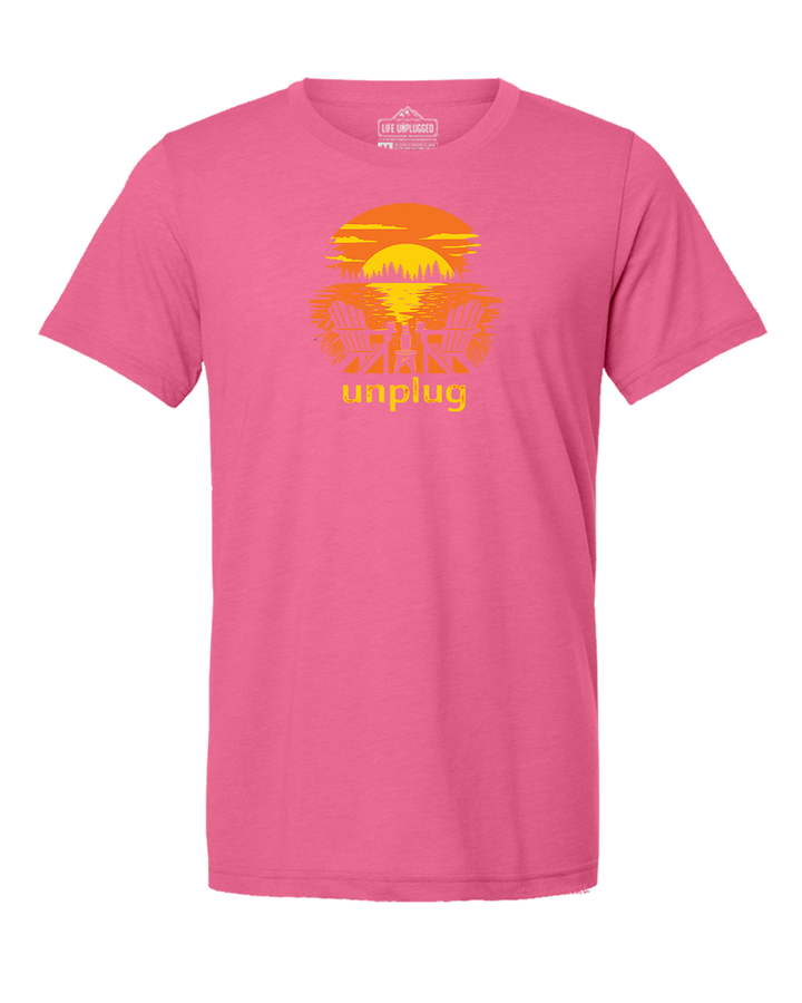 Chairs at Sunset Triblend T-Shirt