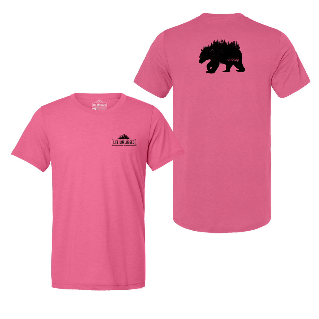 Bear In The Trees Triblend T-Shirt
