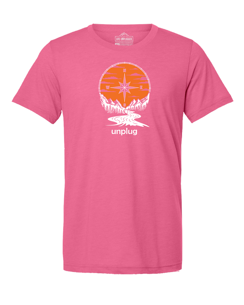 Compass Sunset Triblend T-Shirt