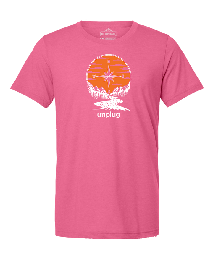 Compass Sunset Triblend T-Shirt