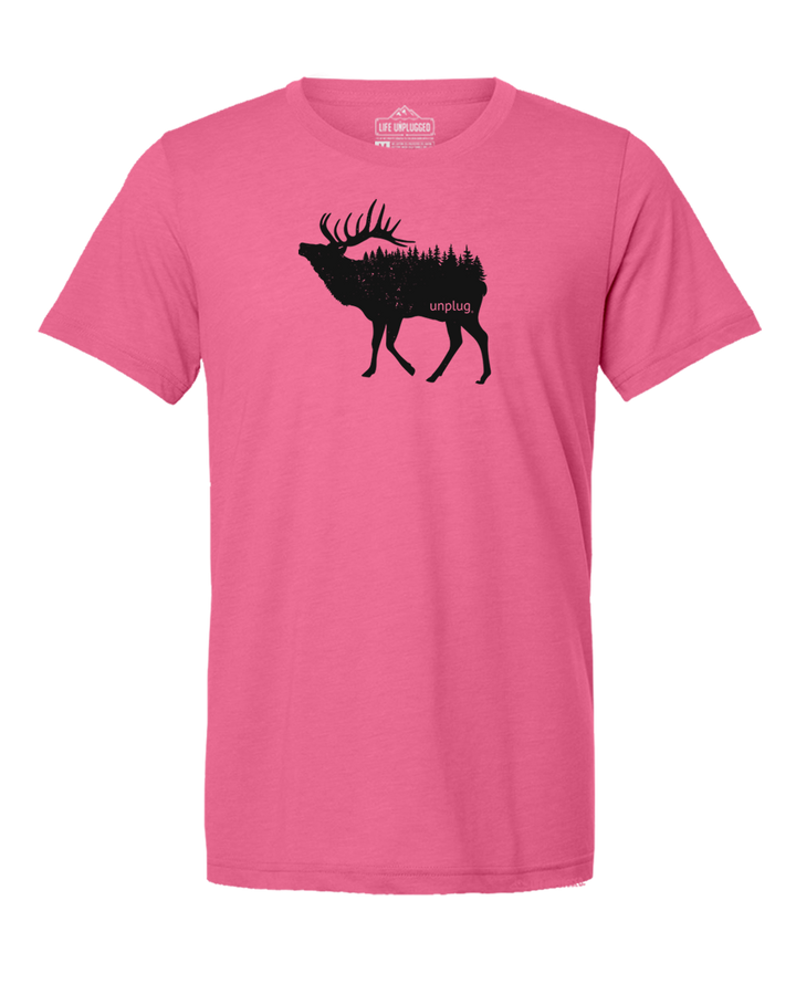 Elk In The Trees Triblend T-Shirt