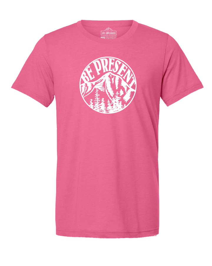 Be Present Mountain Triblend T-Shirt