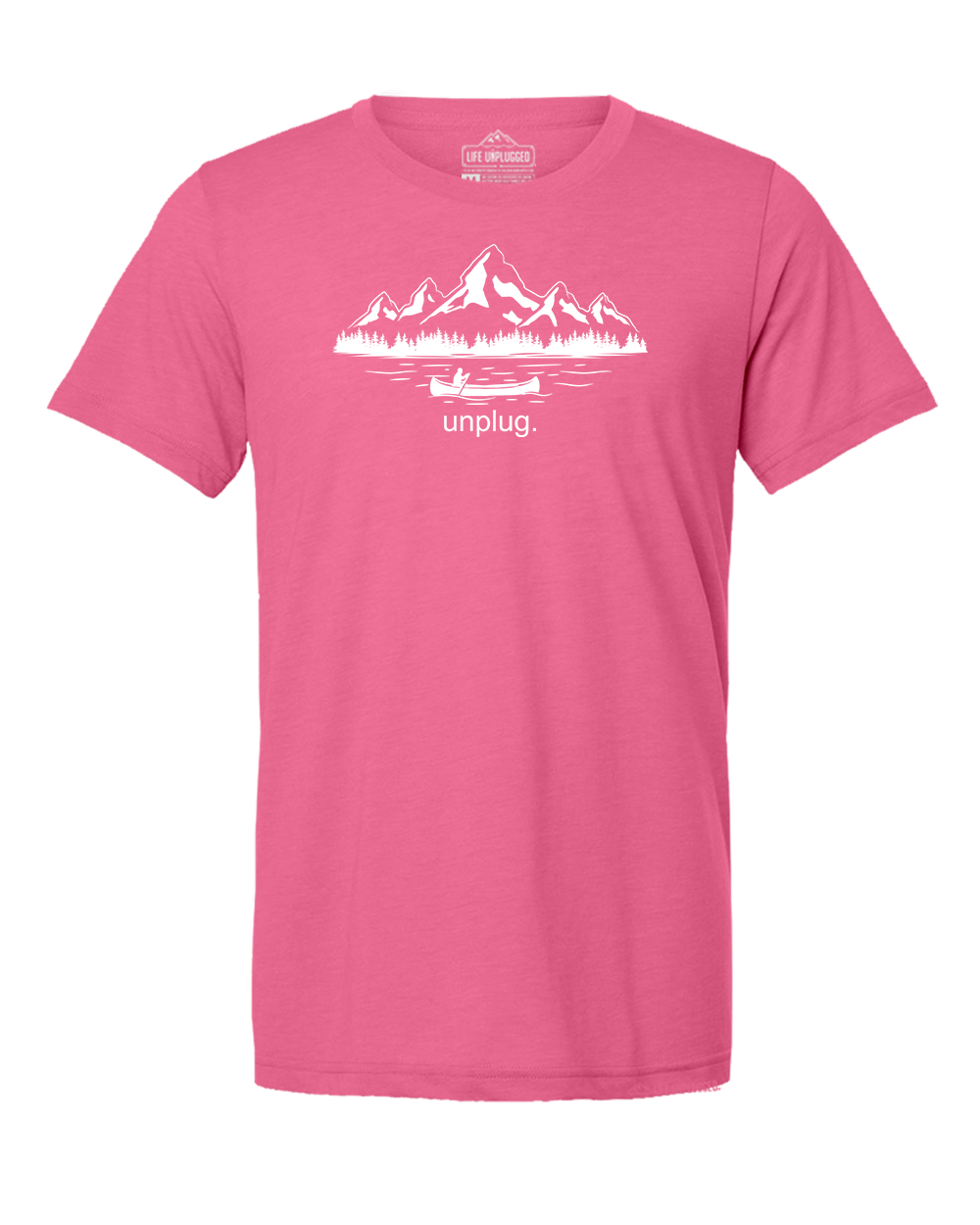 Canoeing in the Mountains Triblend T-Shirt