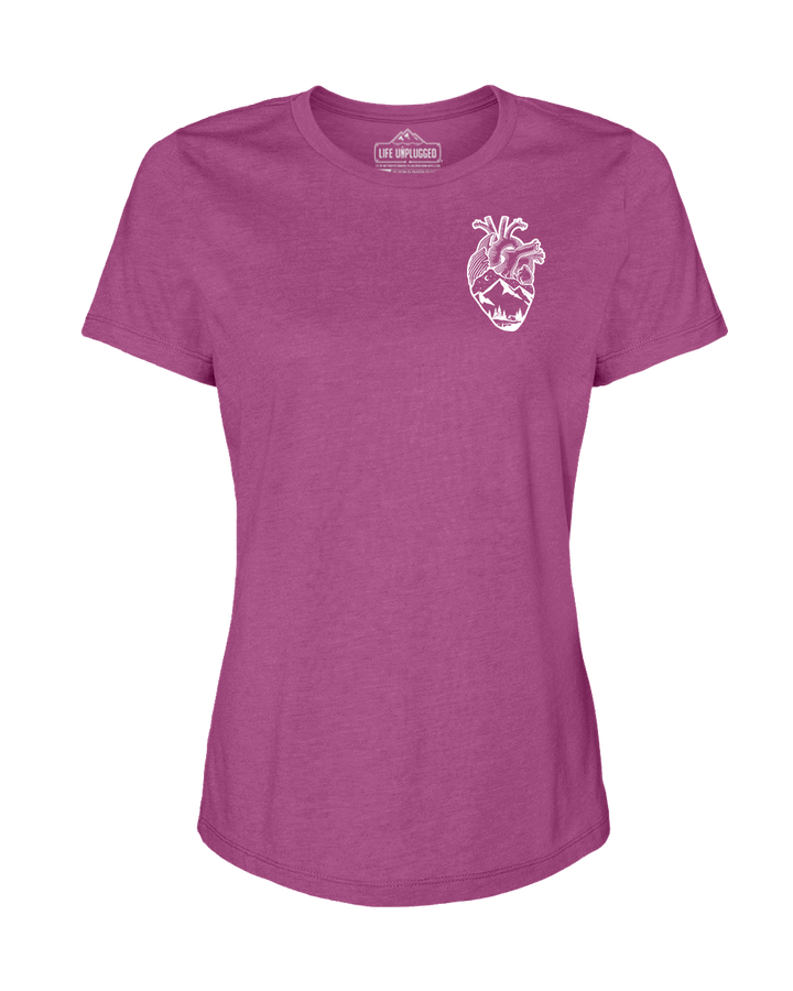 Anatomical Heart (Left Chest) Women's T-Shirt