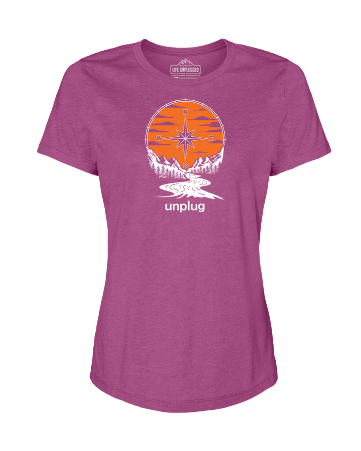 Compass Sunset Women's T-Shirt