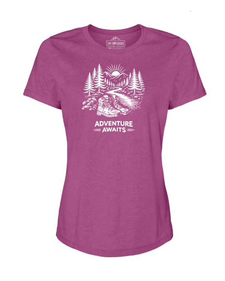ADVENTURE AWAITS Women's T-Shirt