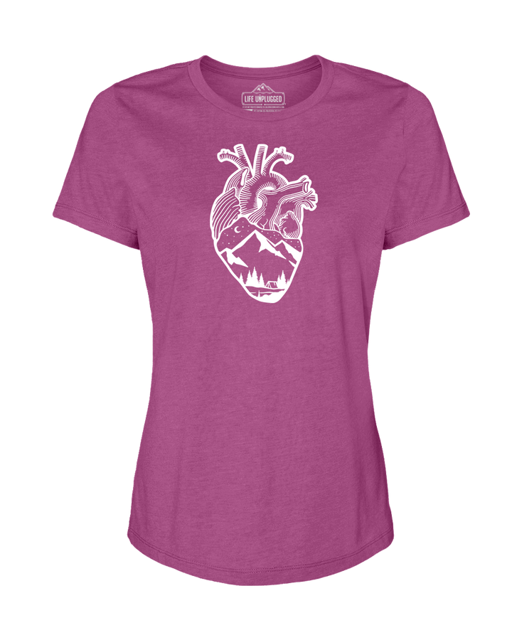 Anatomical Heart (Full Chest) Women's T-Shirt