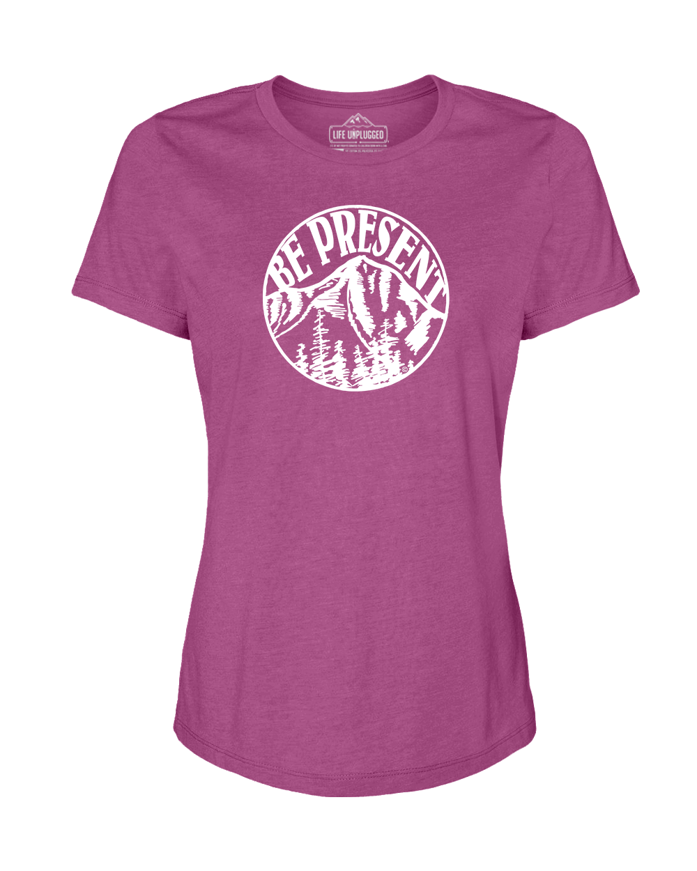 Be Present Mountain Women's T-Shirt