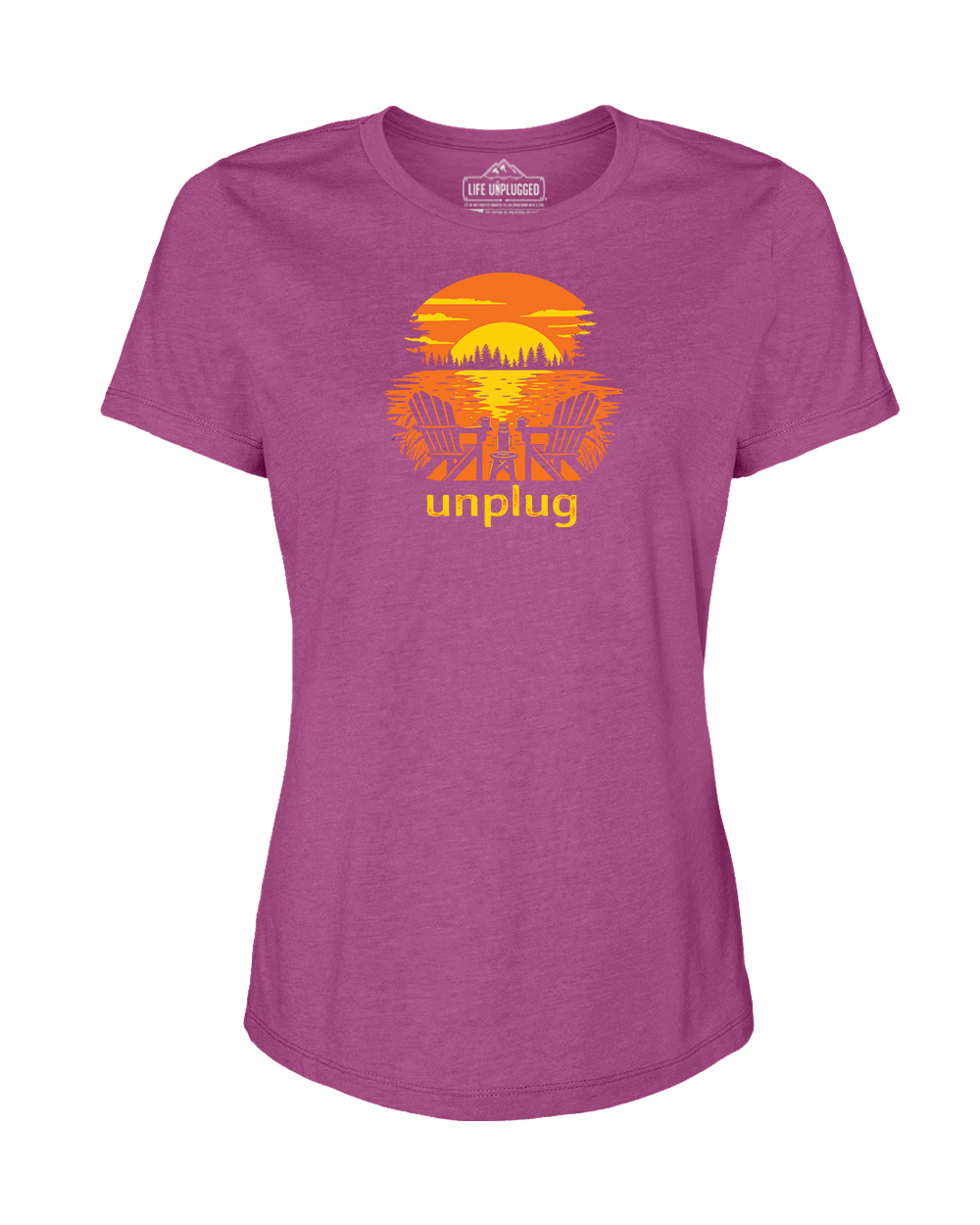 Chairs at Sunset Women's T-Shirt