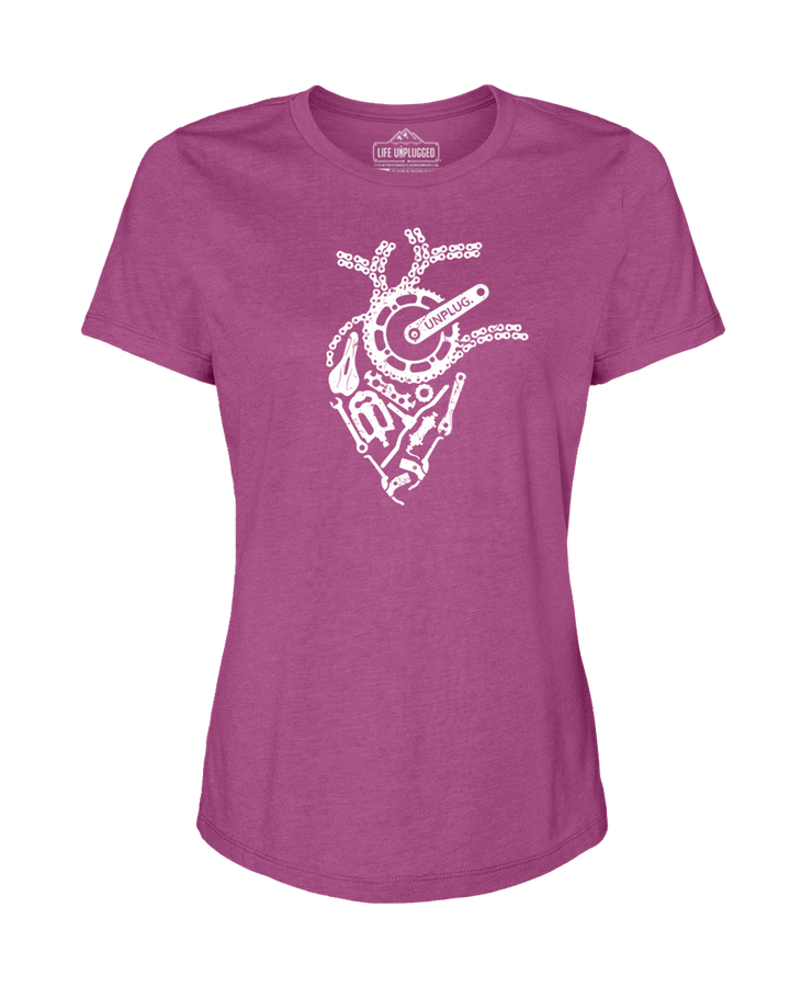 Anatomical Heart (Bicycle Parts) Women's T-Shirt