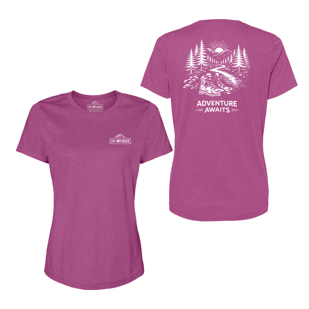 ADVENTURE AWAITS Women's T-Shirt