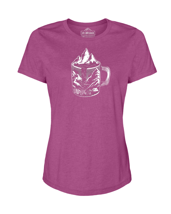 Coffee Mountain Scene Women's T-Shirt
