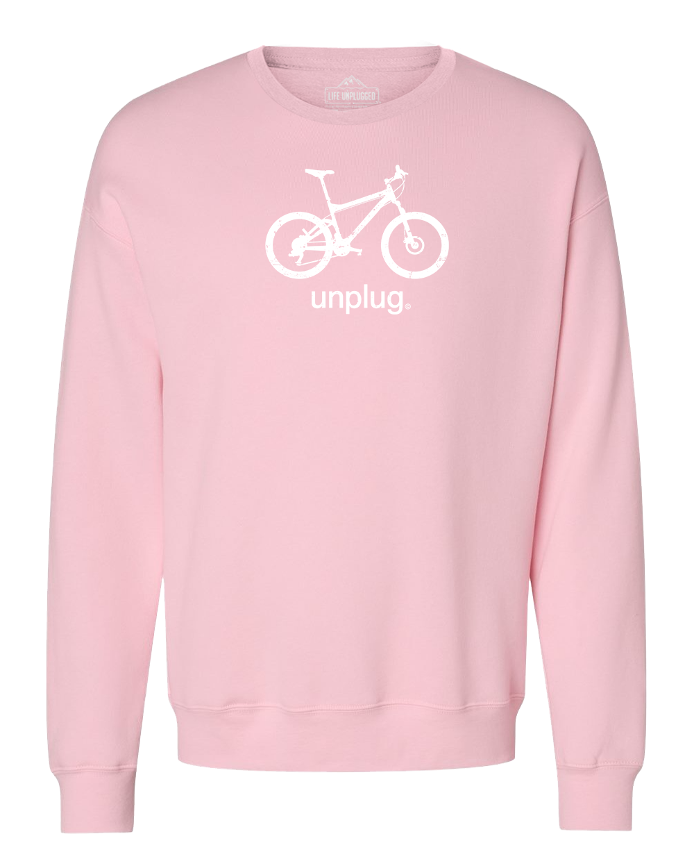 Mountain Bike Midweight Super Soft Crewneck Sweatshirt