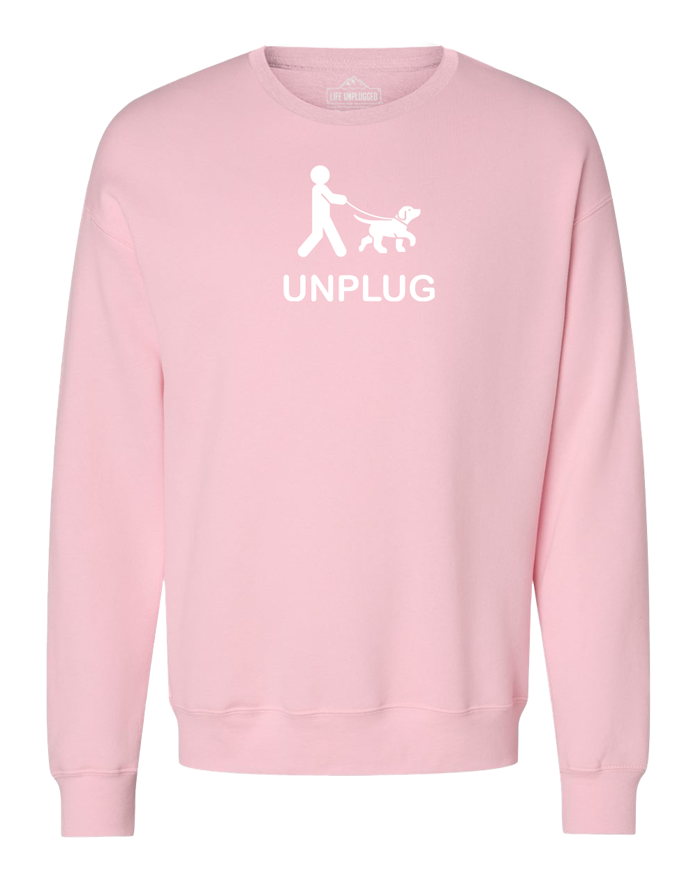 Dog Walking Midweight Super Soft Crewneck Sweatshirt