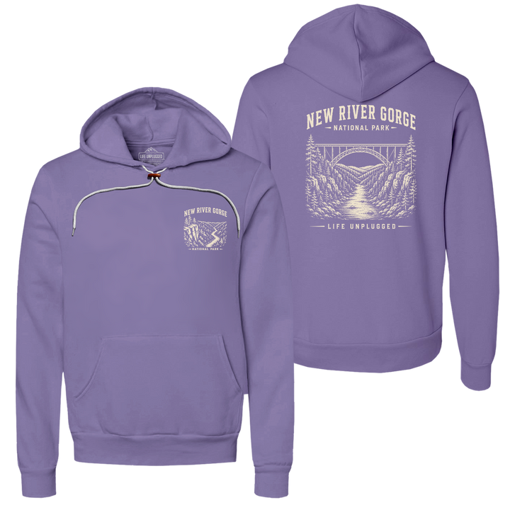NEW RIVER GORGE NATIONAL PARK Super Soft Hoodie