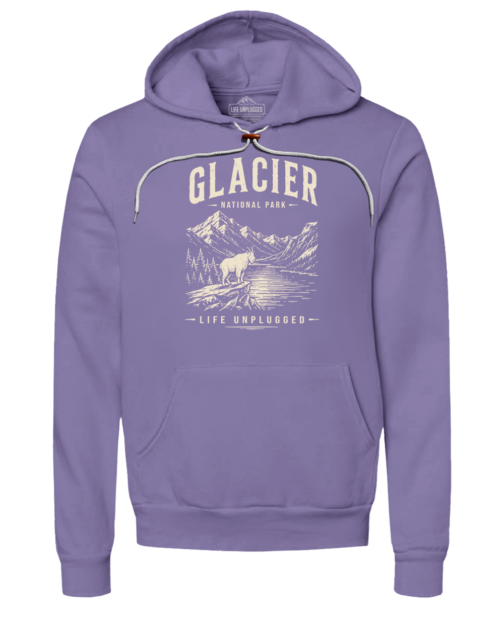 GLACIER NATIONAL PARK Super Soft Hoodie