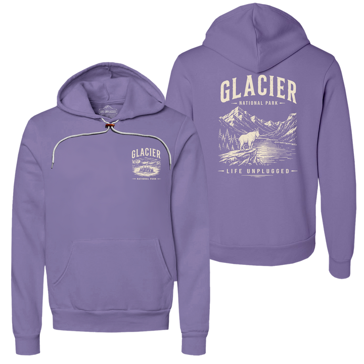 GLACIER NATIONAL PARK Super Soft Hoodie