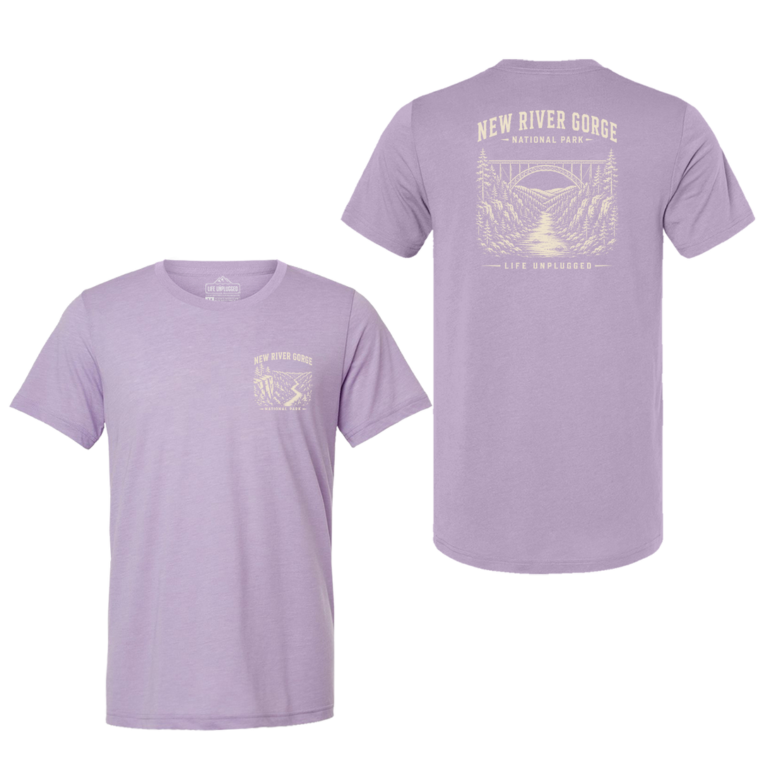 NEW RIVER GORGE NATIONAL PARK Triblend T-Shirt
