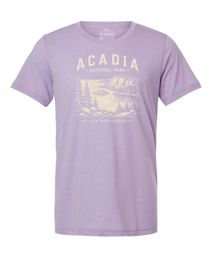 ACADIA NATIONAL PARK Triblend T-Shirt