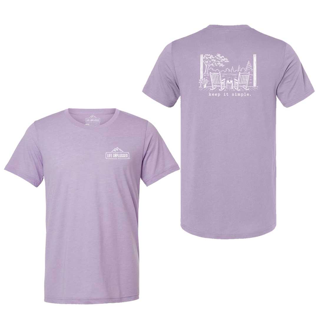 KEEP IT SIMPLE. Triblend T-Shirt