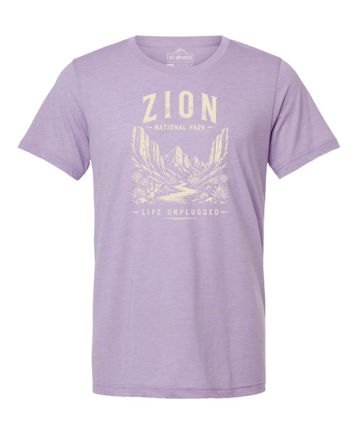 ZION NATIONAL PARK Triblend T-Shirt