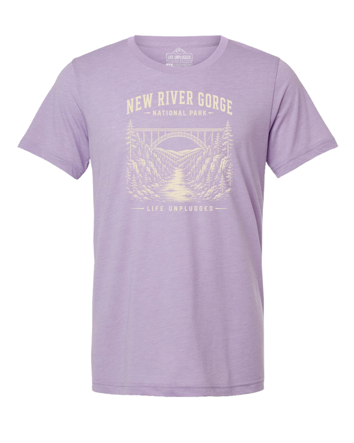 NEW RIVER GORGE NATIONAL PARK Triblend T-Shirt
