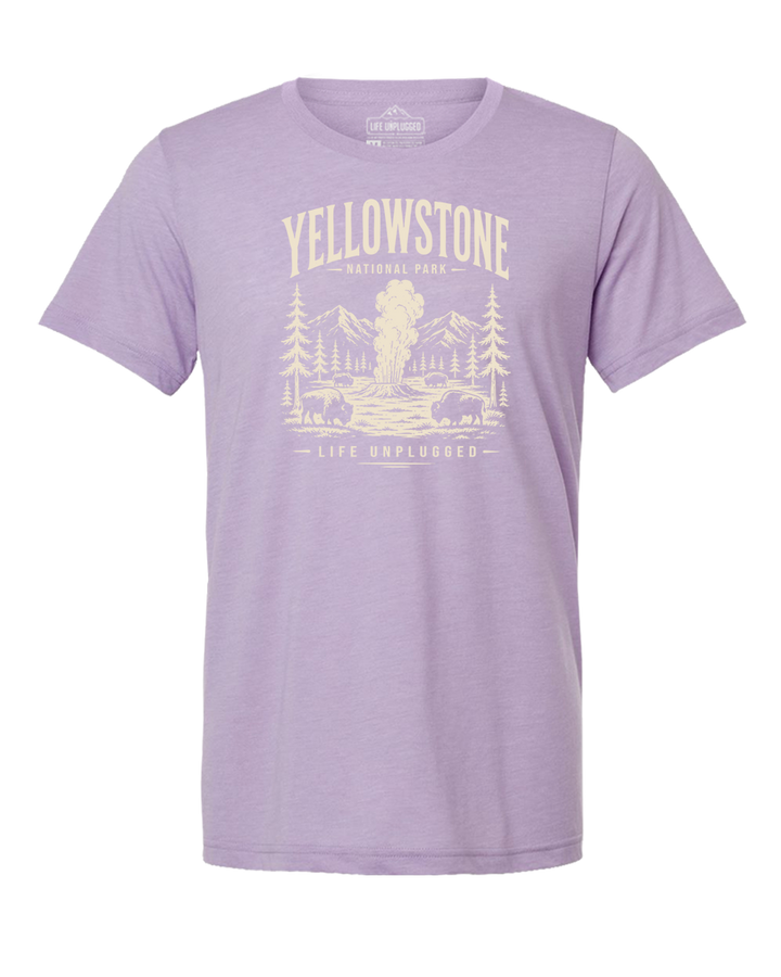 YELLOWSTONE NATIONAL PARK Triblend T-Shirt