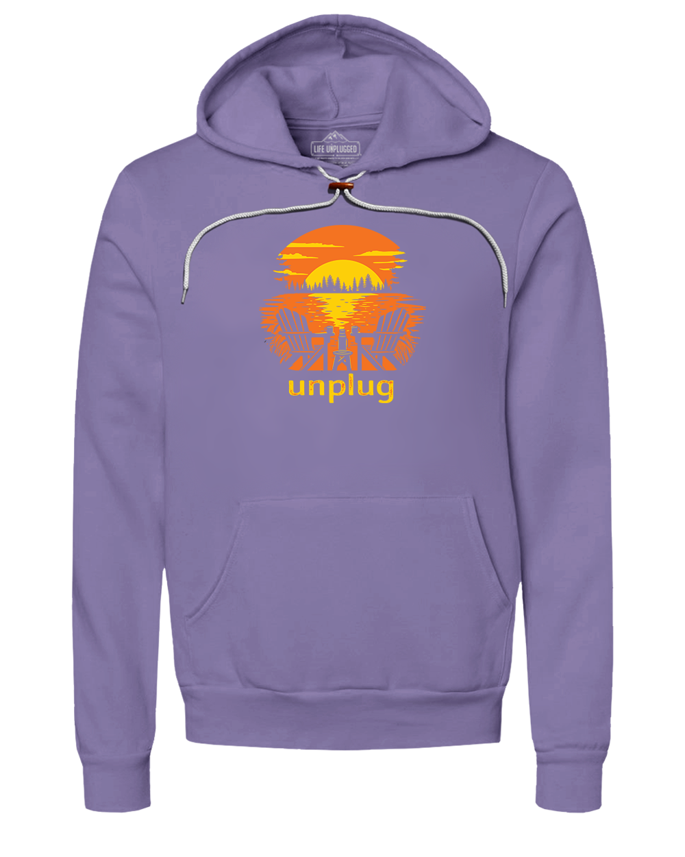 Chairs at Sunset Super Soft Hoodie