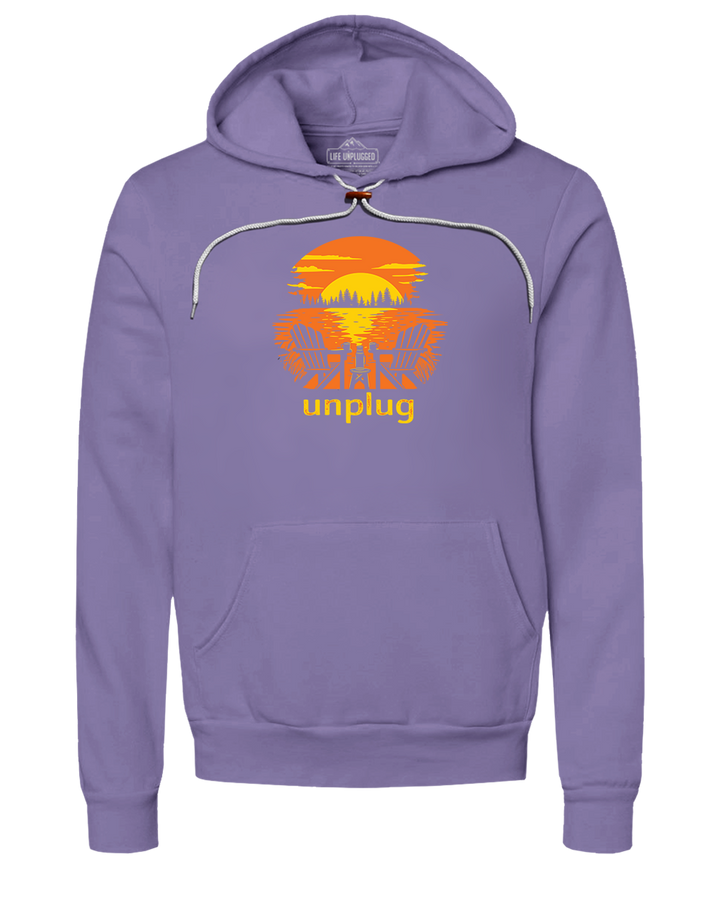 Chairs at Sunset Super Soft Hoodie