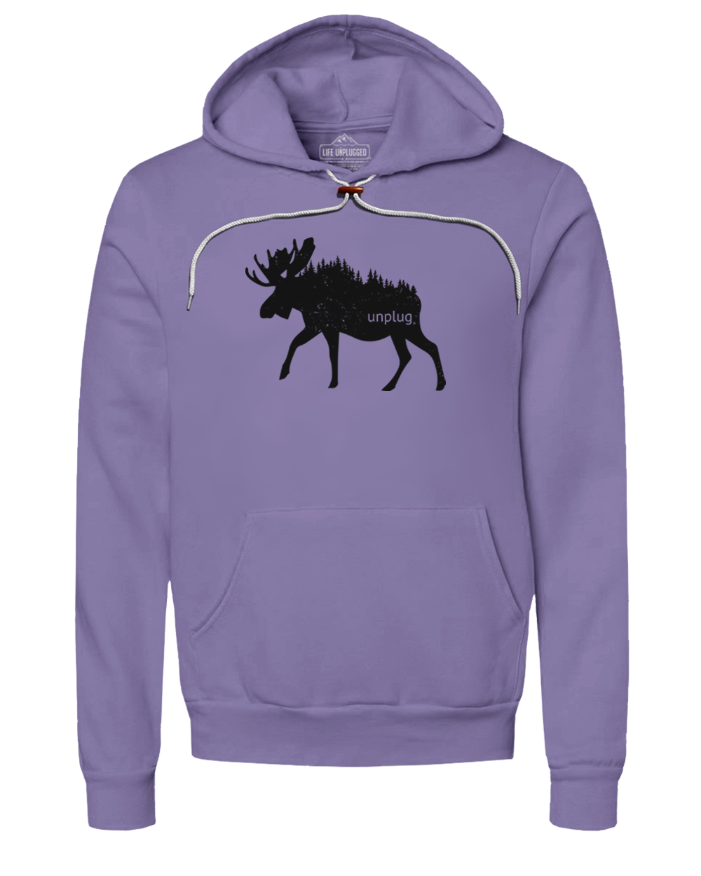 Moose In The Trees Super Soft Hoodie