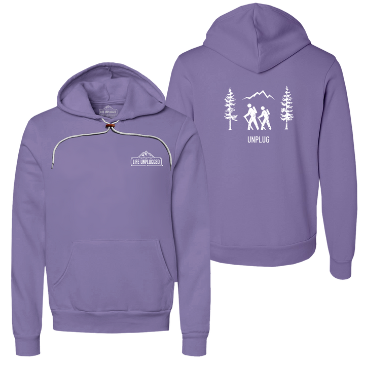Hiking Scene Super Soft Hoodie
