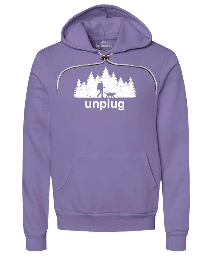 Dog Walks In The Woods Super Soft Hoodie