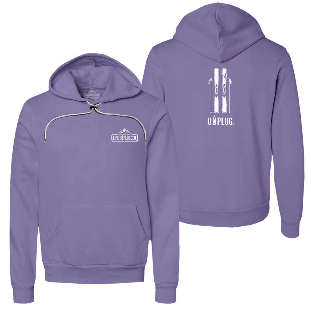 Skiing Super Soft Hoodie